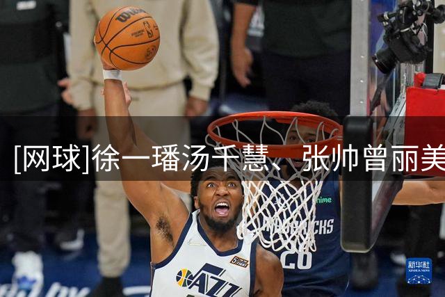 [网球]徐一璠/汤千慧、张帅/曾丽美无缘女双决赛
